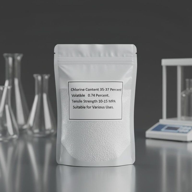 Chlorine Content 35-37 Percent Chlorinated Polyethylene 135A Featuring Volatile 0.74 Percent and Tensile Strength 10-15 MPa Suitable for Various Uses
