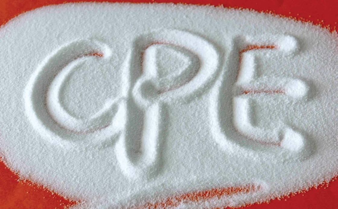 Plastic Additives Chlorinated Polyethylene 135A Good Tearing Strength