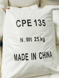 CPE 135A Biały proszek 1,35 G/cm3 0,75% Lotni 63231-66-3 Gęsty proszek polimerowy